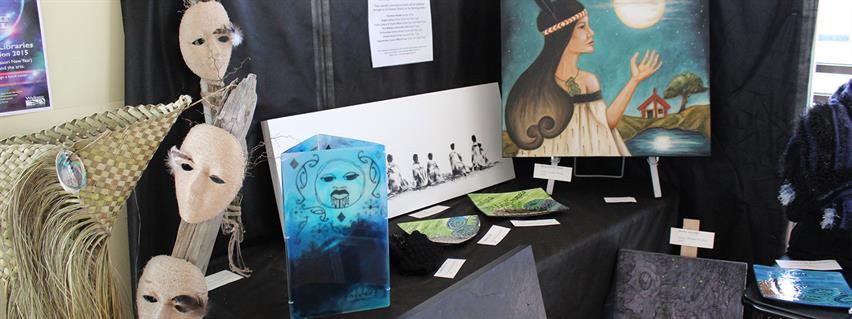 Matariki Travelling Suitcase Art Exhibition