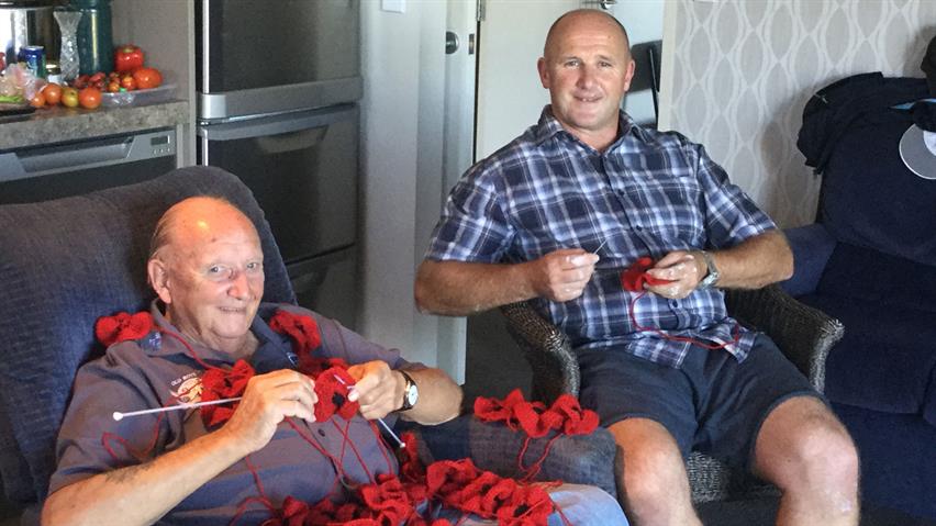 Councillor-Patterson-and-his-Father-poppies-cropped-